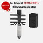 Original Hotend For Bambu Lab X1 X1C P1P P1S Hard Steel Nozzles Bamboo Hotend Thermistor For bambu lab cooling fan P1s X1c Hoend