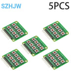 1-10pcs 2x4 / 4x2 Matrix Keypad Module, 8 Push Button Keyboard for MCU Arduino Raspberry Pi External Input Expansion
