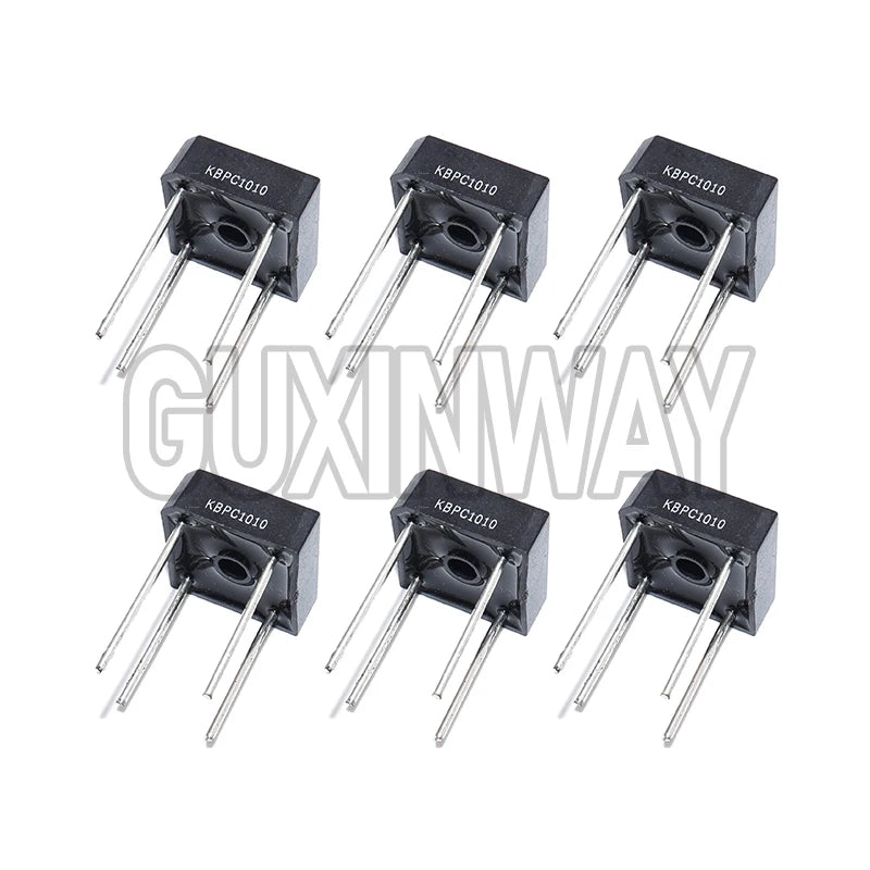 5/10PCS Diode KBPC1010 Bridge Rectifier 10A 1000V Electronic Component Bridge Rectifiers Set