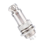 1pc GX16 3-pin Screw-type Aviation Electrical Socket Connector Wire Harness Panel For Data Acquisition Systems Inclinometers