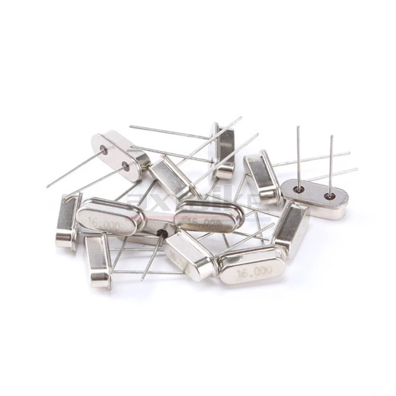10PCS 4.000 6 8 10 11.0592 12 13.56 16 18.432 22.1184 24 25 27 30 32 MHZ HC-49S 2Pin Quartz Crystal Resonator Passive Oscillator