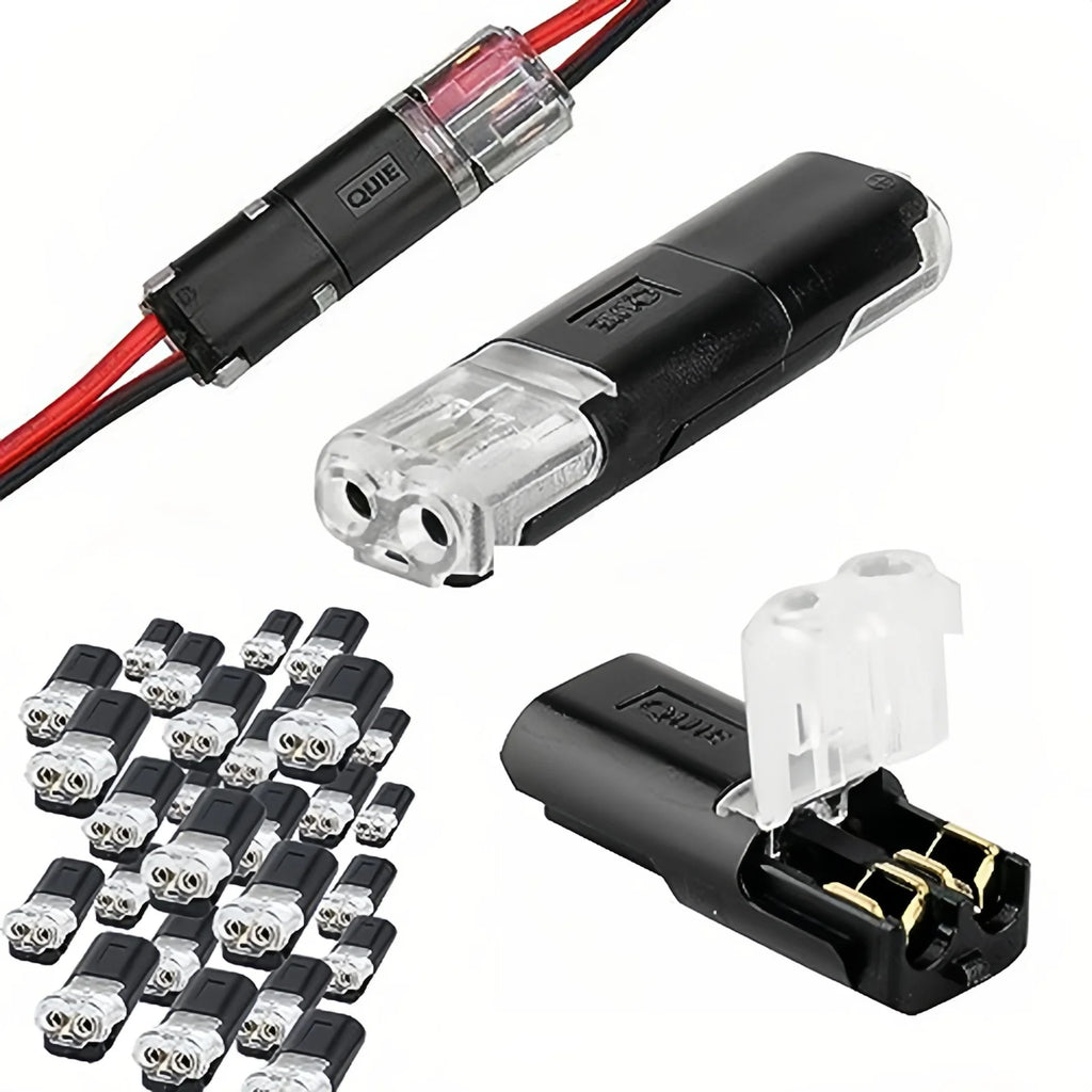 Waterproof Plug Wire Connector 2 Pin Way Cable Plug Car Electric Wire Snap Connectors Strip Terminal Connection Replacement Tool