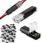 Waterproof Plug Wire Connector 2 Pin Way Cable Plug Car Electric Wire Snap Connectors Strip Terminal Connection Replacement Tool