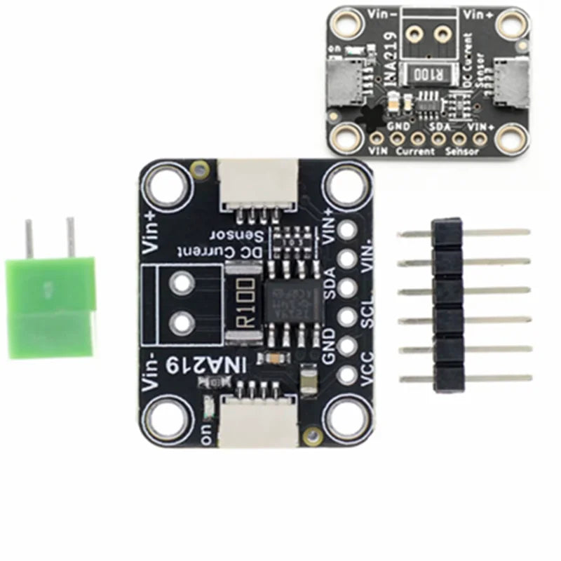 INA219 12 Bit DC Current Voltage Power Monitor Sensor Module STEMMA QT Qwiic I2C Interface 0-26V Bidirectional Current Meter