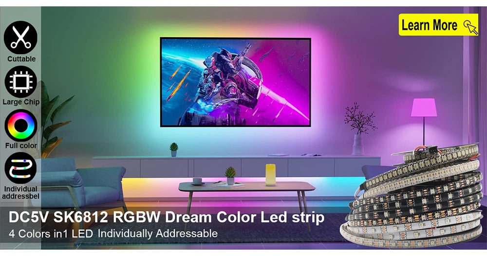 WS2812B WS2811 WS2813 WS2815 RGB LED Strip WS2812 Individually Addressable 30/60/144pixels/Leds/M Tape Light IP30/65/67 DC5V/12V