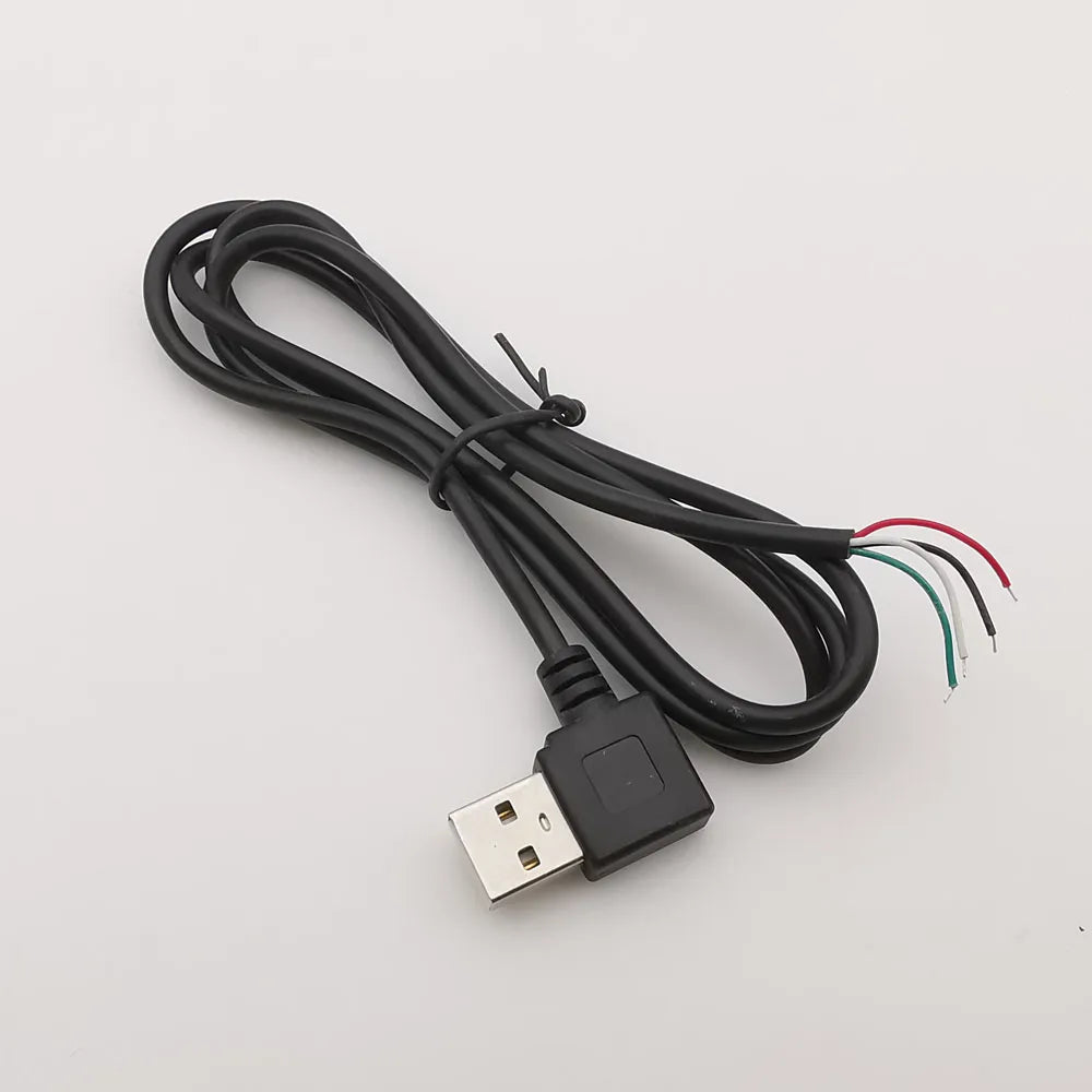 2 Pin 4 Pin Wire 5V USB 2.0 A Male Female Power Plug Pigtail Cable Jack Charging Cord Extension Connector 0.3m 1m 2m