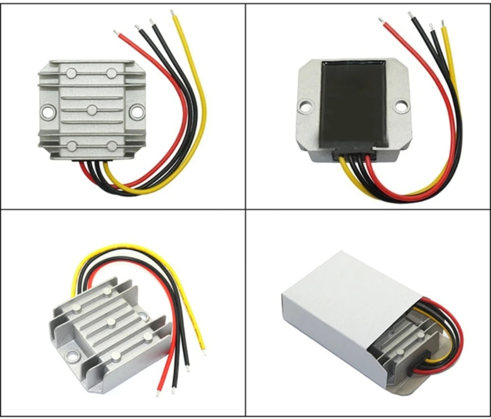 24V 48V to 12V 10A-30A DC-DC Step-Down Converter 12V Buck Voltage Regulator Power Adapter Buck Converter Applied to LED Car Mou