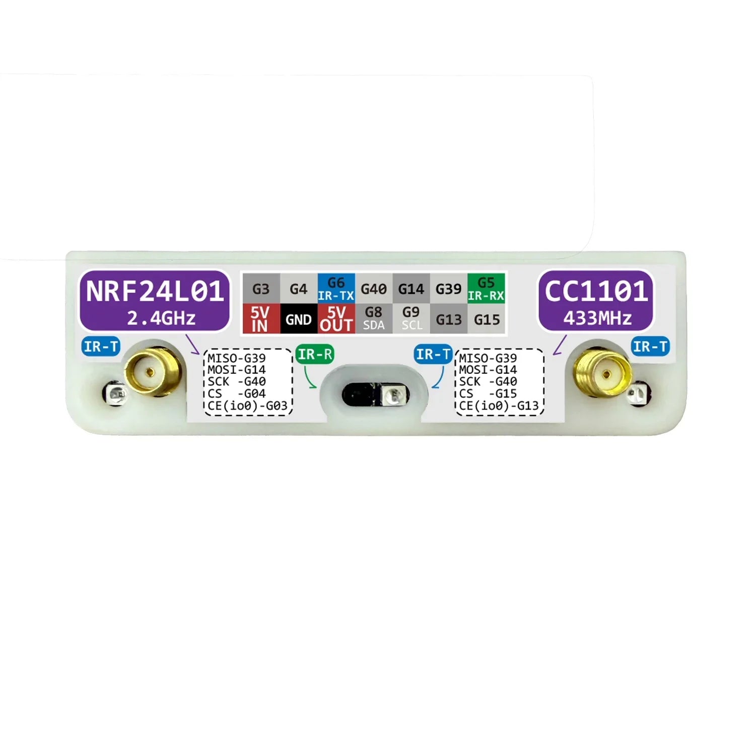 M5stack CardPuter CC1101 NRF24L01 IR Three in One, Accessories Do Not Include ADV and Three in One