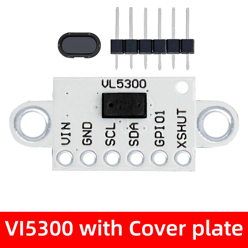 EGBO VL53L0X/VL53L1X Replacement Sensor - 4m ToF Laser Ranging Module with Cover Compatible with Arduino