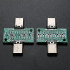 YuXi 1Pcs Type-C Male / Female to Male / Female USB 3.1 Test PCB Board Adapter Type C 16P 24P 2.54mm Connector Socket