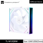 Thermalright TL-M12Q  Computer case cooling fan, wireless splicing/infinity frame/high performance fan