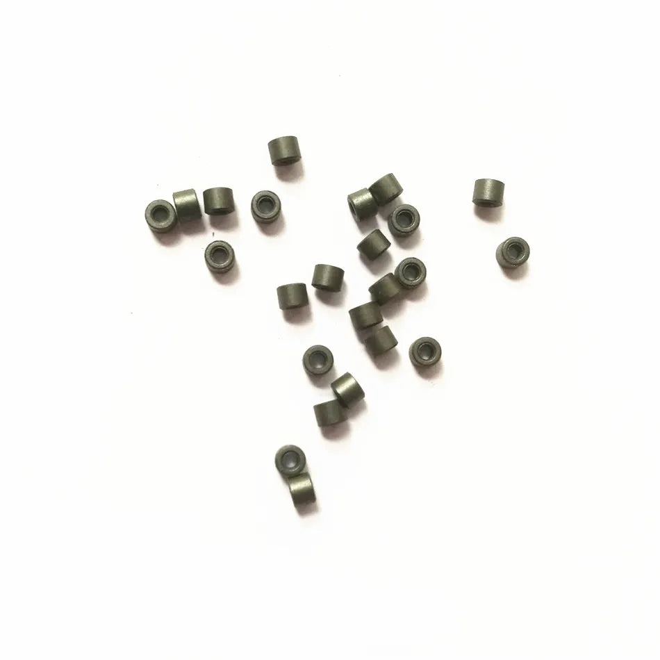 200pcs Hollow Ferrite Hole Beads 3.5*3*1.5 4*2*2 mm anti-interference Cores EMI Filter Ring Nickel Zinc Through Flux
