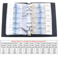 1/8W 1/4W 1/2W 1W 2W 3W 0R - 10M Metal Film Resistors Sample Book DIY Assorted kit