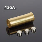 12GA 20GA .308 .223 5.45x39 7.62x39 9x19mm.338 Gauge Red Laser Bore Sighter Training Bullet Boresighter CAL Cartridge Caliber