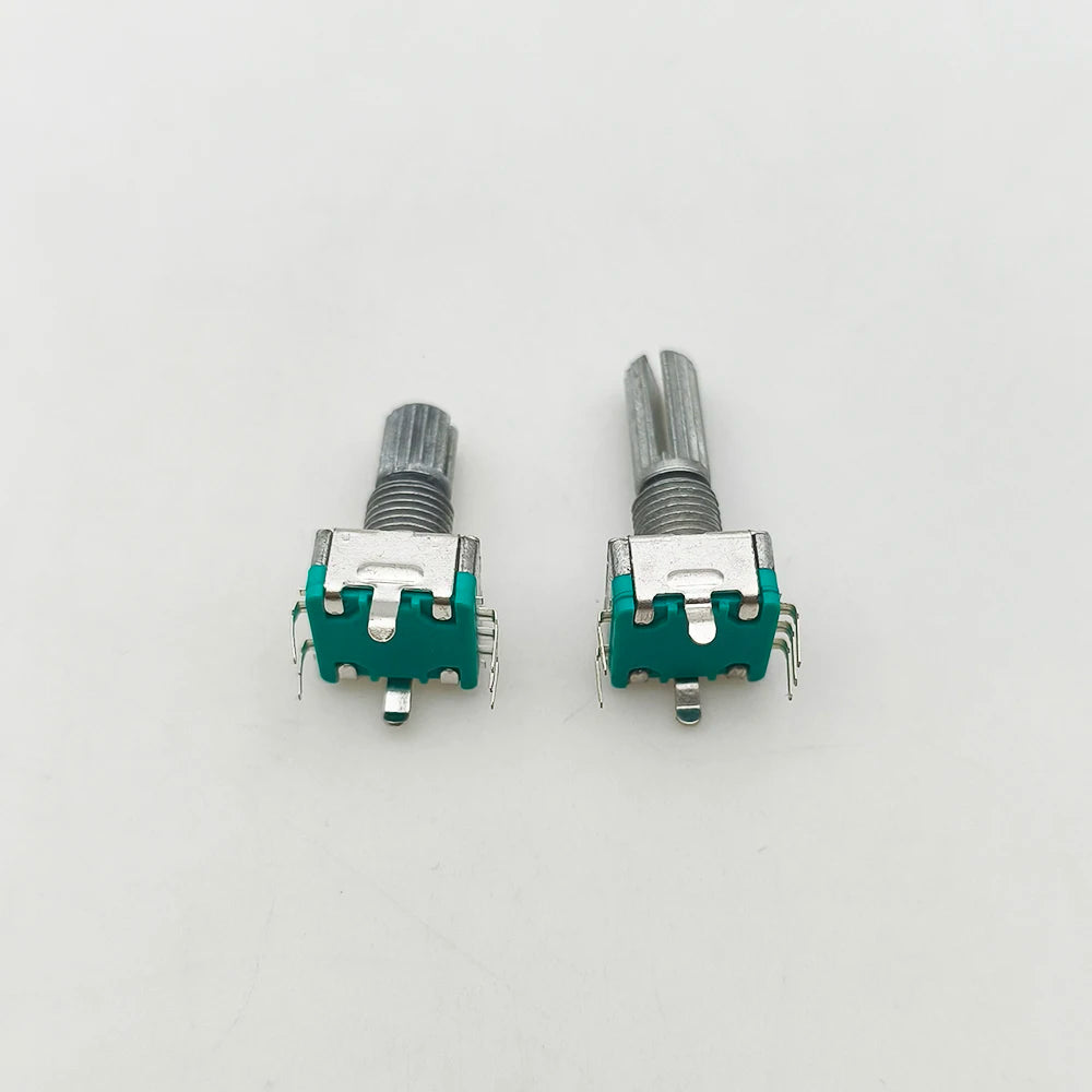 5Pcs 360 Degree EC11 Rotary Encoder 5Pin 20 Position Plum Shaft Digital Signal Potentiometer Handle Long 15mm 20mm