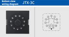 CHINT small electromagnetic relays JTX-2C JTX-3C 8-pin 11-pin AC220V AC380V DC24V DC12V intermediate relays