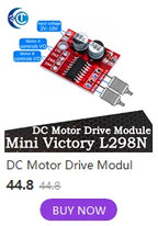 L298N Dual H-Bridge Motor Driver Module - PWM Speed Control & Direction Reversal for DC Motors (5V-35V)