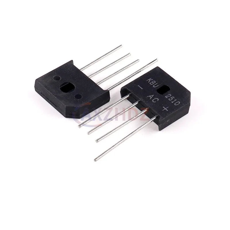 5PCS KBU608 6A 8A 10A 15A 25A 35A 800V 1000V 1KV DIP 4Pin Silicon Bridge Rectifier KBU808 KBU810 KBU1010 KBU1510 KBU2510 KBU3510