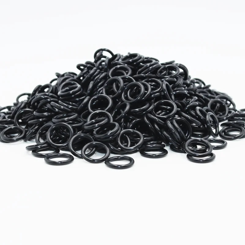 100/50Pcs Rubber O Ring CS 1/1.5/2.0/2.4/3.1/4.0 Sealing Washer NBR O-ring Plumbing Gaskets Oil Resistant High Temperature Oring