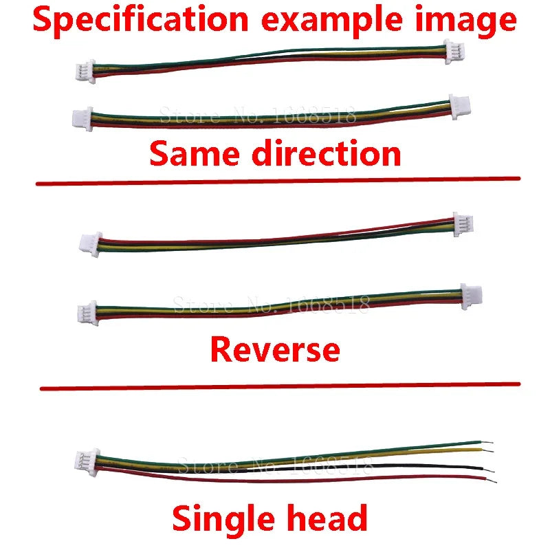 10PCS ZH 1.5mm Wire Cable Connector DIY ZH1.5 JST 2/3/4/5/6/7 Pin Electronic Line Single/double head Connect Terminal Plug 28AWG
