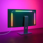 PC Backlight 24 27 32 34 Inch Monitor Screen LED Backlight Music Sync LED Strip Lights Game Room Computer Atmosphere Lights
