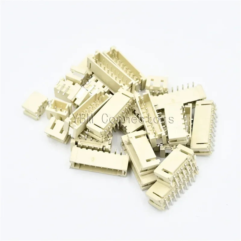 100pcs PH2,0mm 2p 3p 4p 5p 6p 7p 8p 9-poliger 10-poliger vertikaler smd-Kabelst ecker Klemmenst ecker Pin-Header-Steck verbinder