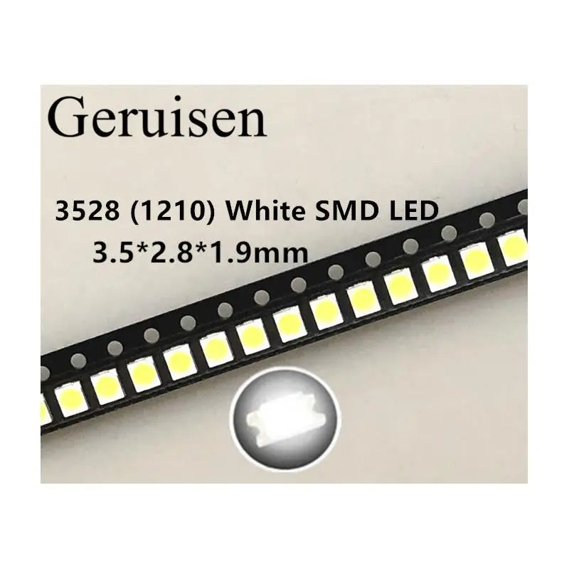 3528 1210 1000pcs SMD LED Diodes Diode SMD LED Diodo Kit Green RED WARM White ICE Blue Yellow Pink Purple-UV IR  Orange rgb