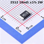 50/200/500pcs 3W 2W 2512 SMD Alloy Resistor 1% 0.018R 0.02R 0.022R 0.025R 0.03R 18mR 20mR 22mR 25mR 30mR ohm Resistance IN STOCK