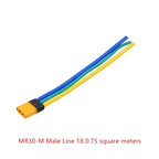 RC Battery Charger 18 AWG 16AWG 12AWG 10AWG XT60 XT90 EC5 Plug Male Female Extension Cable Wire Connector 10CM/20CM/30CM