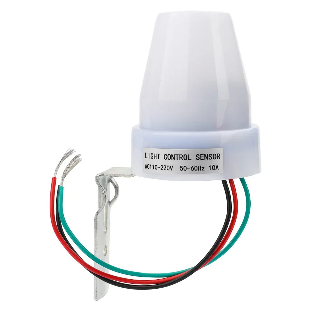 AS-22 AC110-220 Automatic On Off Adjustable Street Light Photoswitch Photocell Sensor Switch Photo Control Sensor Switch