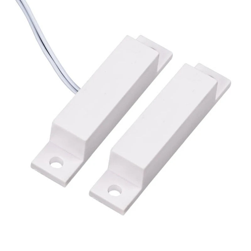 Magnetic Door Window Contact Sensor Alarm Reed Switch Security Home Burglar Alarm NO/NC Magnetic Switch Easy to Install