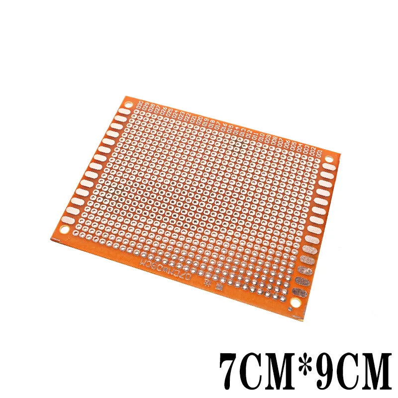 2.54mm Pitch Bakelite Universal Perfboard Stripboard Multipurpose Prototype Circuit Board Easy Soldering Single Sided DIY