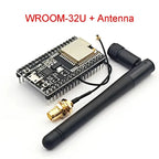 ESP32-WROOM-32U DevKitC WiFi Bluetooth IoT Development Board with 2.4G Antenna & Arduino+ Compatible for Wireless Programming
