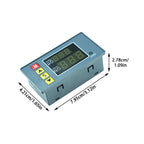 T3231 DC 12V 24V AC 110-220V Digital Time Delay Relay Module Cycle Delay Timer Red Blue Dual Display Timing Relay Switch for Car