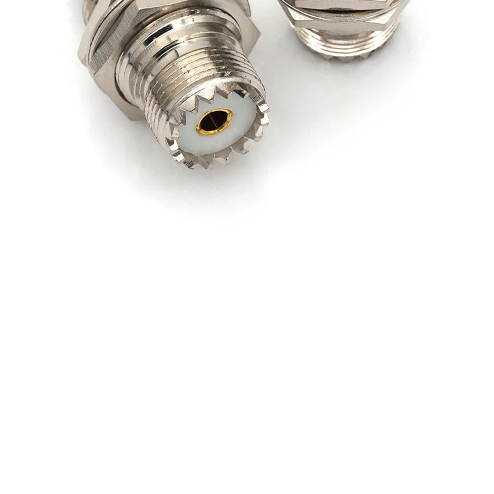 1Pcs Adapter UHF PL259 SO239 to UHF / N Male Plug & Female Jack Straight & Right Angle & Flange & T Type RF Coaxial Connector