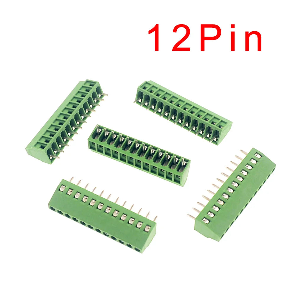 5/10pcs KF128 2.54mm PCB Mini Screw Terminal Blocks Connector for Wires KF128-2.54 2P 3P 4P 5P 6P 7P 8P 9P 10P 12P 16P Terminal