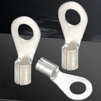 Circular Terminal Block OT1/1.5/2.5/4/6-4/5/6/8mm Cable Lug Spade Bare Copper Wire Connector Wires Non Insulated Crimp Terminal