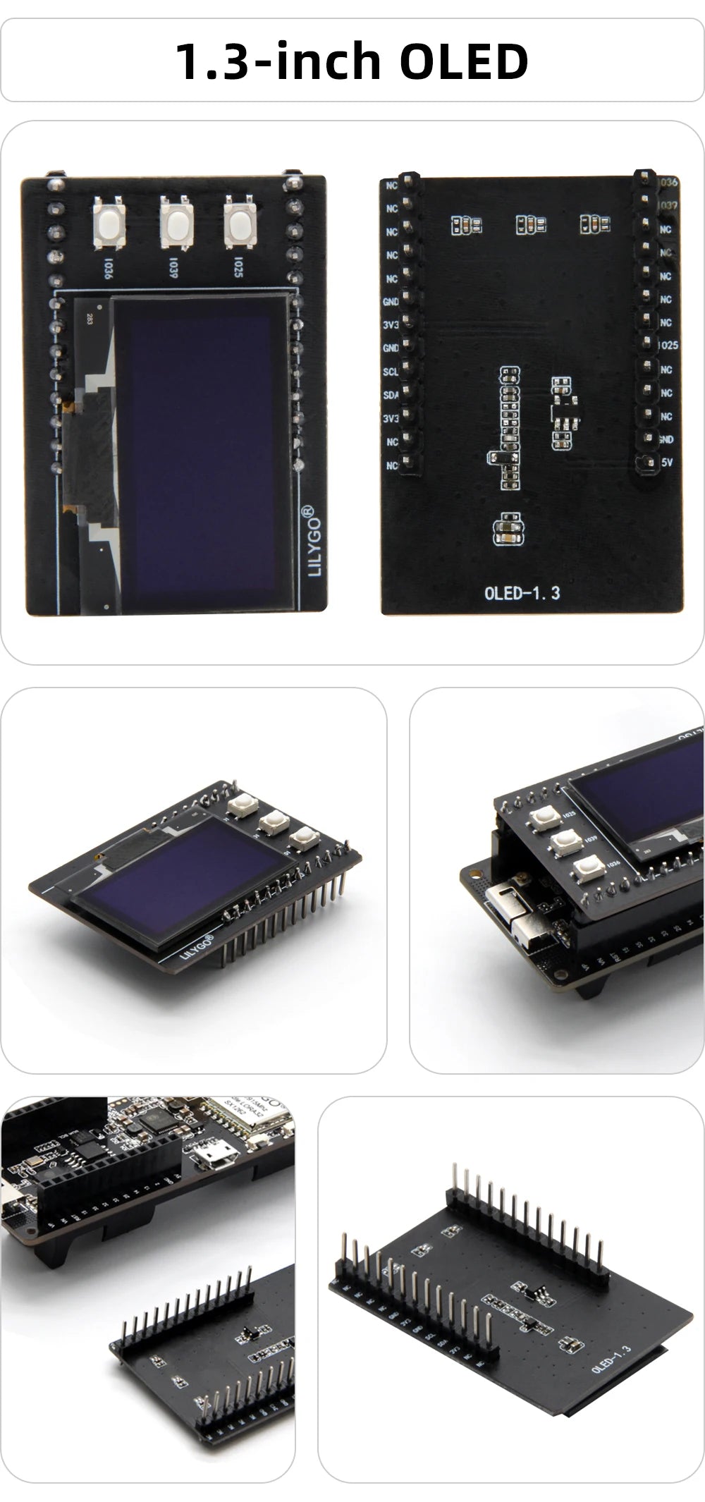 LILYGO® T-Beam ESP32 Development Board SX1262 LoRa Wireless Module GPS NEO-M8N 433/868/915MHz WiFi Bluetooth Integrated Circuits