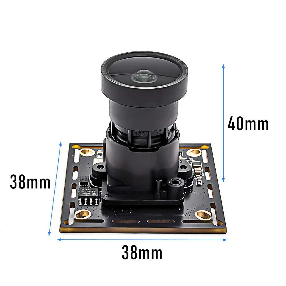 1080P 90FPS Global Shutter USB Camera with M16 Lens Plug And Play Industrial Web Camera for Machine Vision Security Monitoring