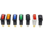 1PCS KCD3 Rocker Switch ON-OFF ON-OFF-ON 2 Position 3Pins Electrical equipment With Light Power Switch 16A 250V / 20A 125V AC