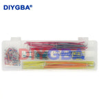 3.3V/5V MB102 Breadboard power module+MB-102 830 points Prototype Bread board for arduino kit +65pcs / 140pcs jumper cable wires