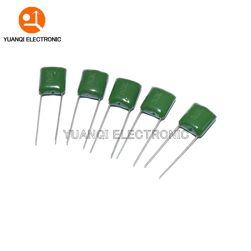 50Pcs 100V Polyester Film Capacitor 330PF 470PF 560PF 102 222 472 103 223 333 473 104 1NF 2.2NF 10NF 22NF 47NF 100NF 0.1UF