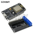 Node MCU Development Kit V3 CP2102 NodeMCU+Motor Shield Wifi Esp8266 Esp-12e diy rc toy remote control Lua IoT smart car L293D