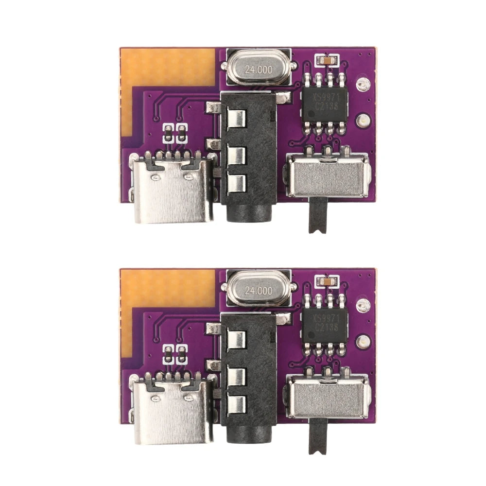 1-10 PCS DIY BT Audio Receiver Board DC 3.5V-5V 5W Mono Amplifier Decoder Board MP3 Player TWS 3.5mm AUX Speaker Stereo Module