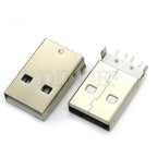 5Pcs USB Type A Standard Port Female Solder Jacks Connector PCB Socket USB-A USB-B type