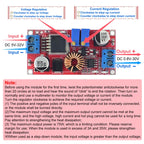 1-4PCS XL4015 5A DC-DC Converter 5V-32V To 0.8V-30V Adjustable Step-Down Module Led Power Converter Module XL4015 5~32v 96%
