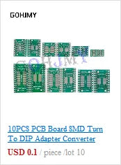 10PCS SMT 1.27mm 1.27 Double Row Female Breakaway PCB Board Pin Header socket Connector Pinheader 2*5 2*10 2*8 2*7 2*20 2* 3-50P