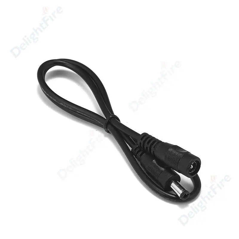5.5 2.5mm DC Extension Cable 1m 1.5m 2m 3m 5m Jack Plug Connector 5V 12V 24V DC Power Cord For CCTV Camera LED Strip Router