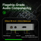 HiBy R4 ES9018Q2M*4 Android12 HiFi Music Player MP3 Audio Bluetooth WiFi DSD256 MQA 16x USB DAC Headphone AMP 11hr 4.7'' OPA1652