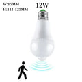 Motion Sensor Light 220V 110V E27 10W 12W 15W 18W 20W LED Lamp Auto Smart Infrared Bulb Energy Saving Lamp For Home Porch